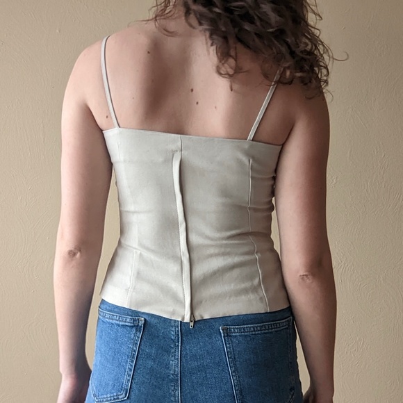 tan fitted cami - Picture 6 of 8